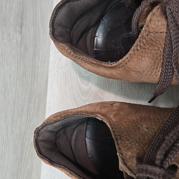 Ecco Mens Leathe Sneakers Shoes Sz 45/11-11.5 - Picture 4 of 11